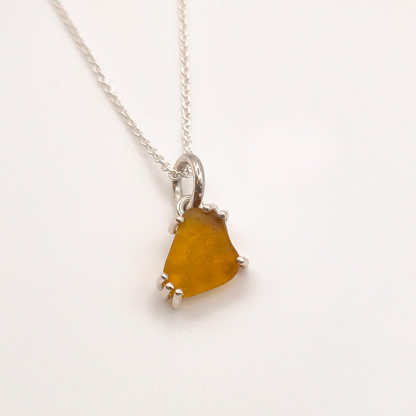 Collana Gocce di Mare - Arancio