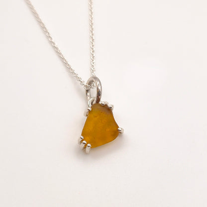 Collana Gocce di Mare - Arancio