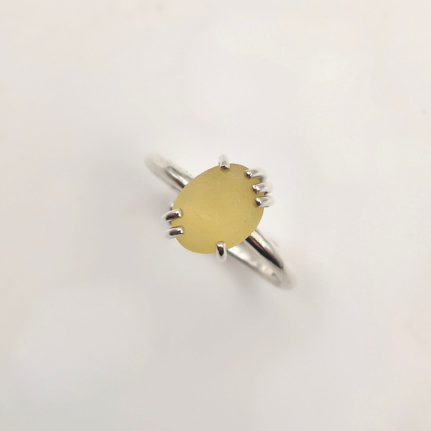 Anello Gocce di Mare - Giallo