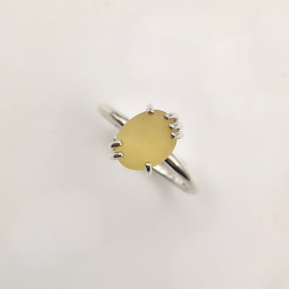 Anello Gocce di Mare - Giallo