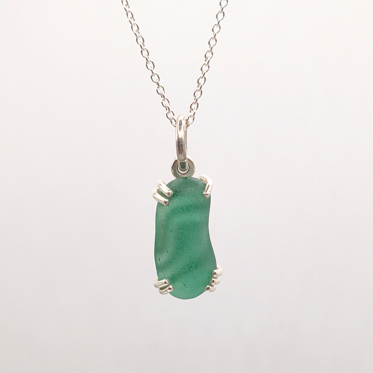 Collana Gocce di Mare - verde/azzurro