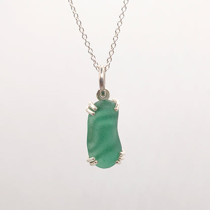 Collana Gocce di Mare - verde/azzurro
