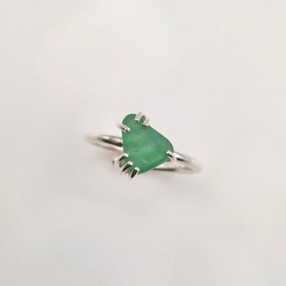 Anello Gocce di Mare - verde