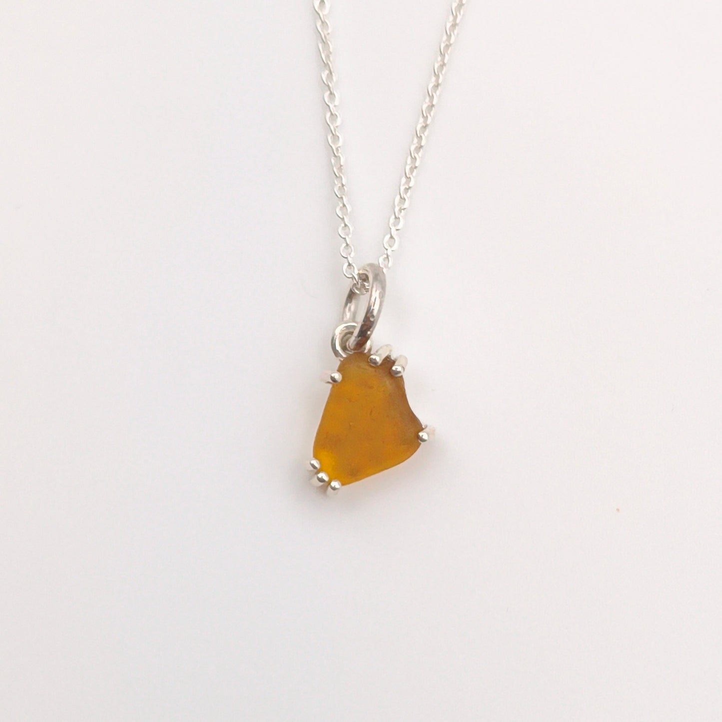 Collana Gocce di Mare - Arancio