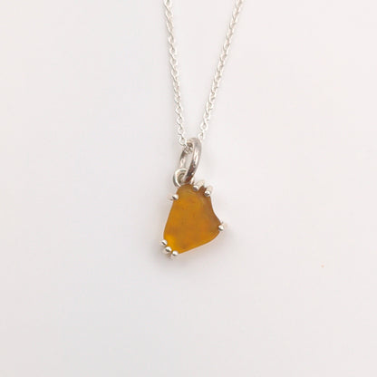 Collana Gocce di Mare - Arancio