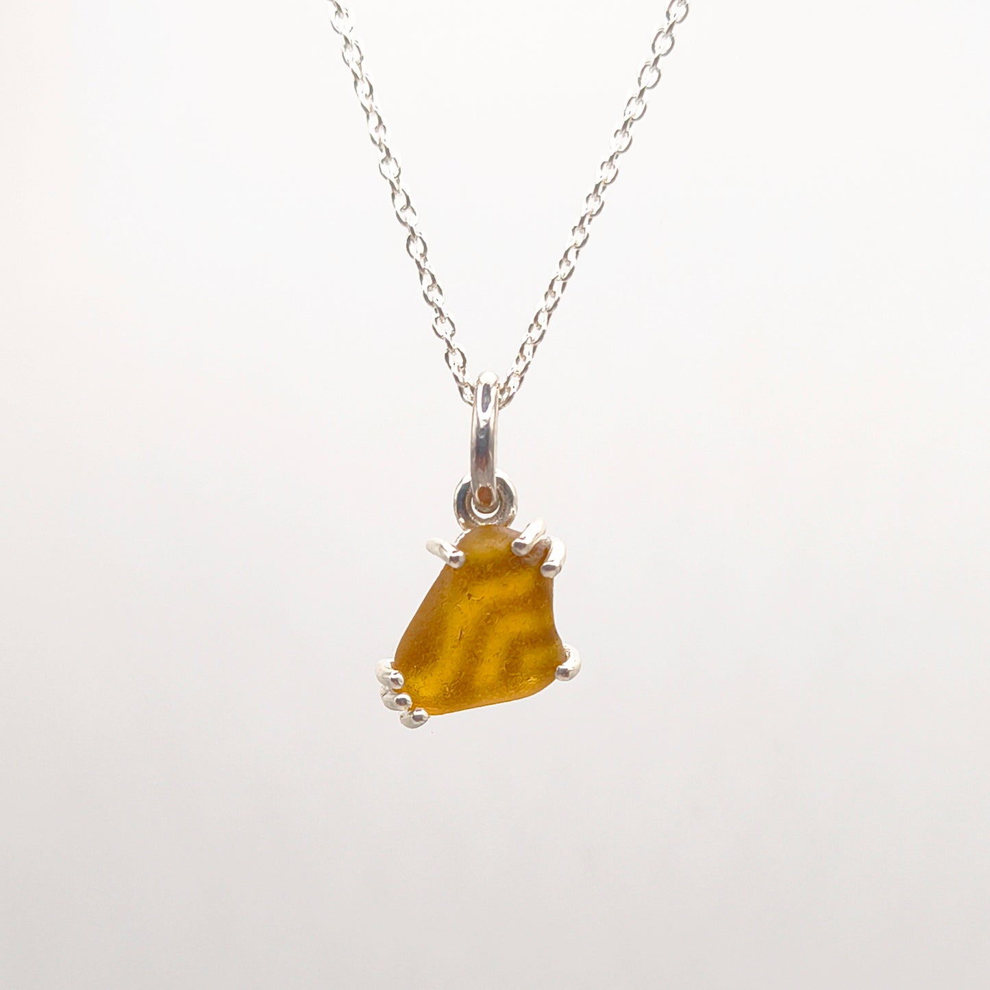 Collana Gocce di Mare - Arancio