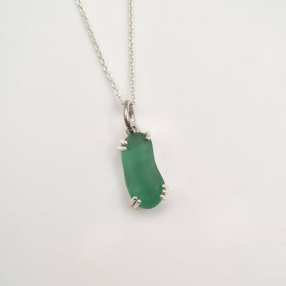 Collana Gocce di Mare - verde/azzurro