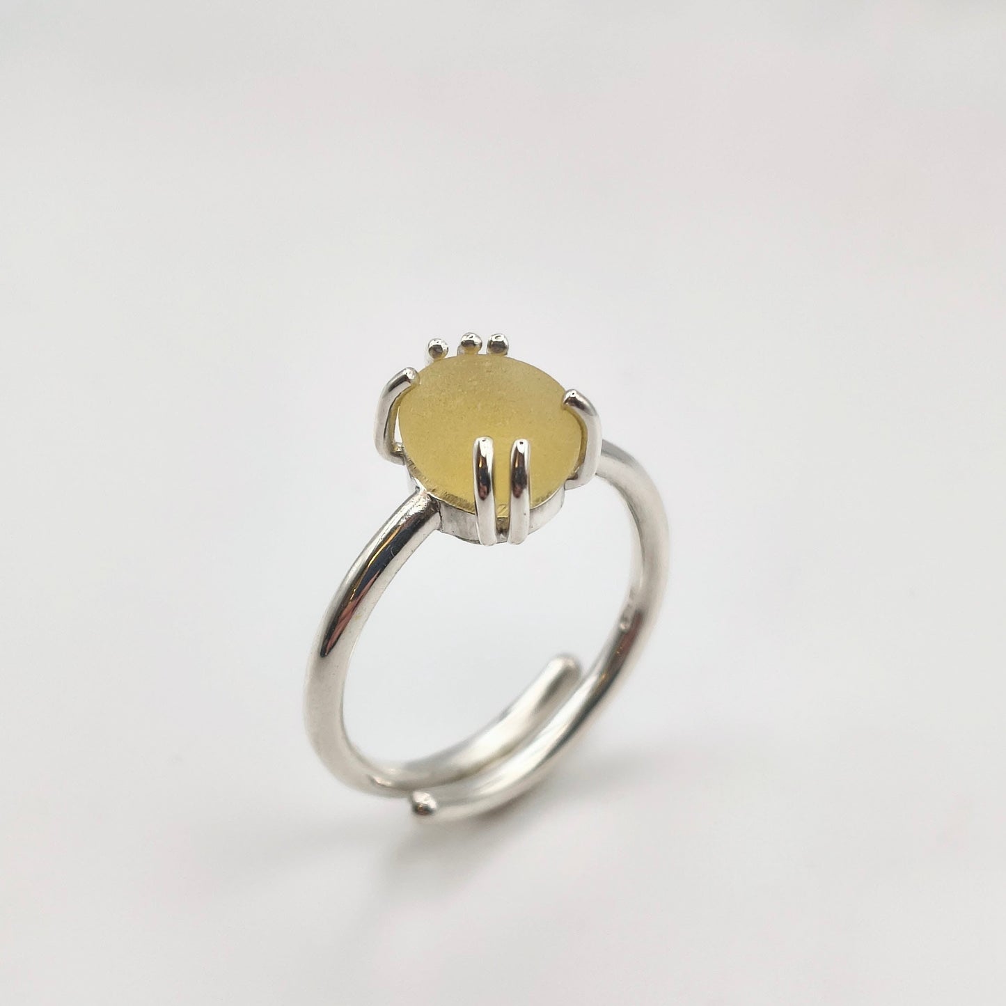 Anello Gocce di Mare - Giallo