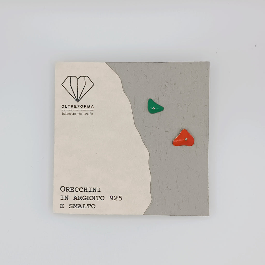 orecchini prese argento 925 fatti a mano