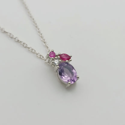 Collana " Fiori di Lillà " - Collezione Bouquet
