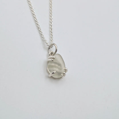 Collana Gocce di Mare - Bianco