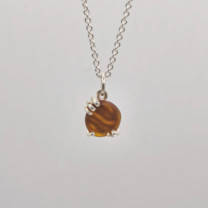 Collana Gocce di Mare - Arancione