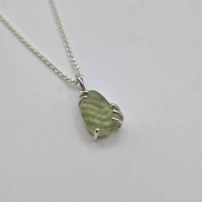 Collana Gocce di Mare - Verde chiaro