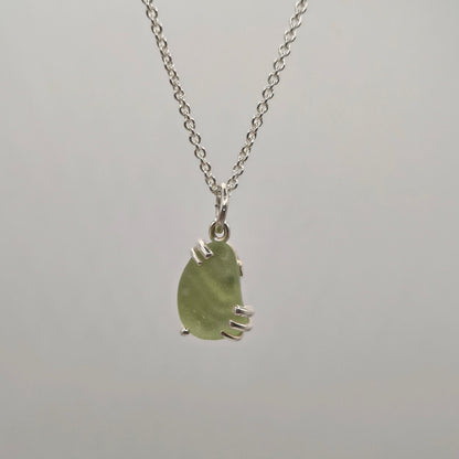 Collana Gocce di Mare - Verde chiaro