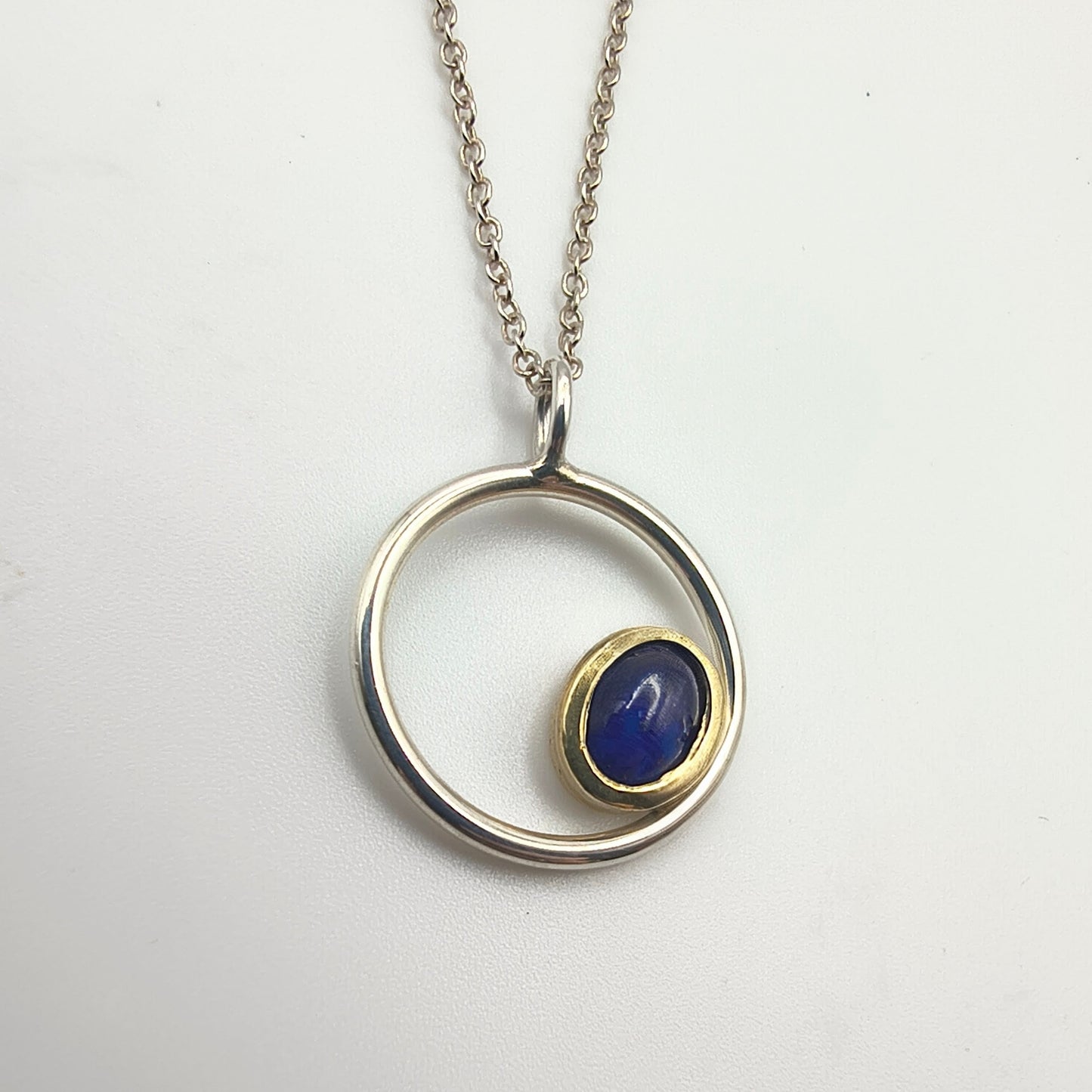 Collana Cerchio di Luce - Lapislazzulo