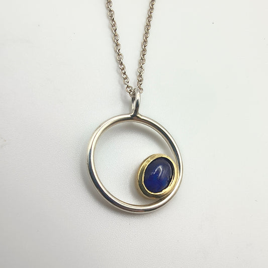 Collana Cerchio di Luce - Lapislazzulo