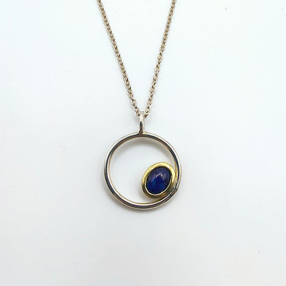 Collana Cerchio di Luce - Lapislazzulo